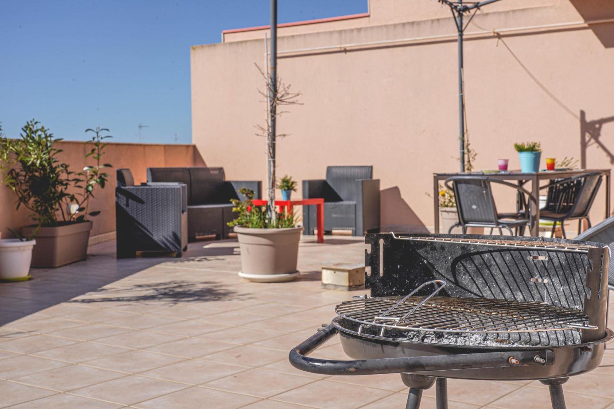 Appartamento Attico Terrazza Cielomare Seaview Pozzallo Esterno foto